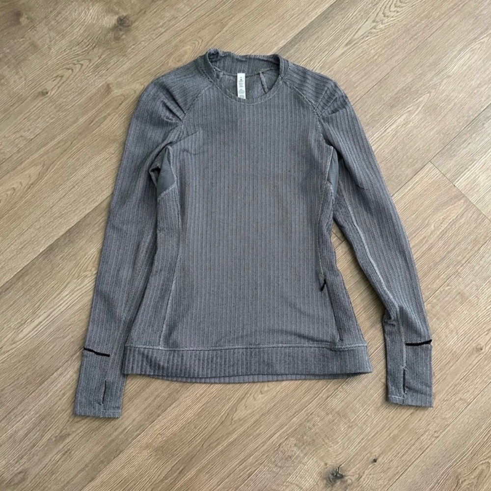 NWOT Lululemon Herringbone Long Sleeve Top